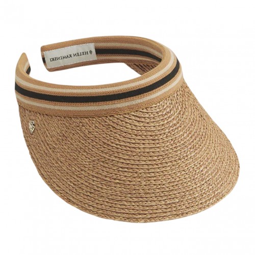 Nougat Black Stripe Kirsten Visor