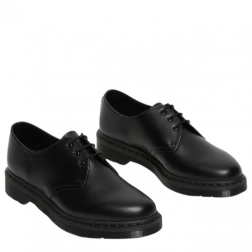 Black 1461 Mono Smooth Leather Oxford Shoes 2