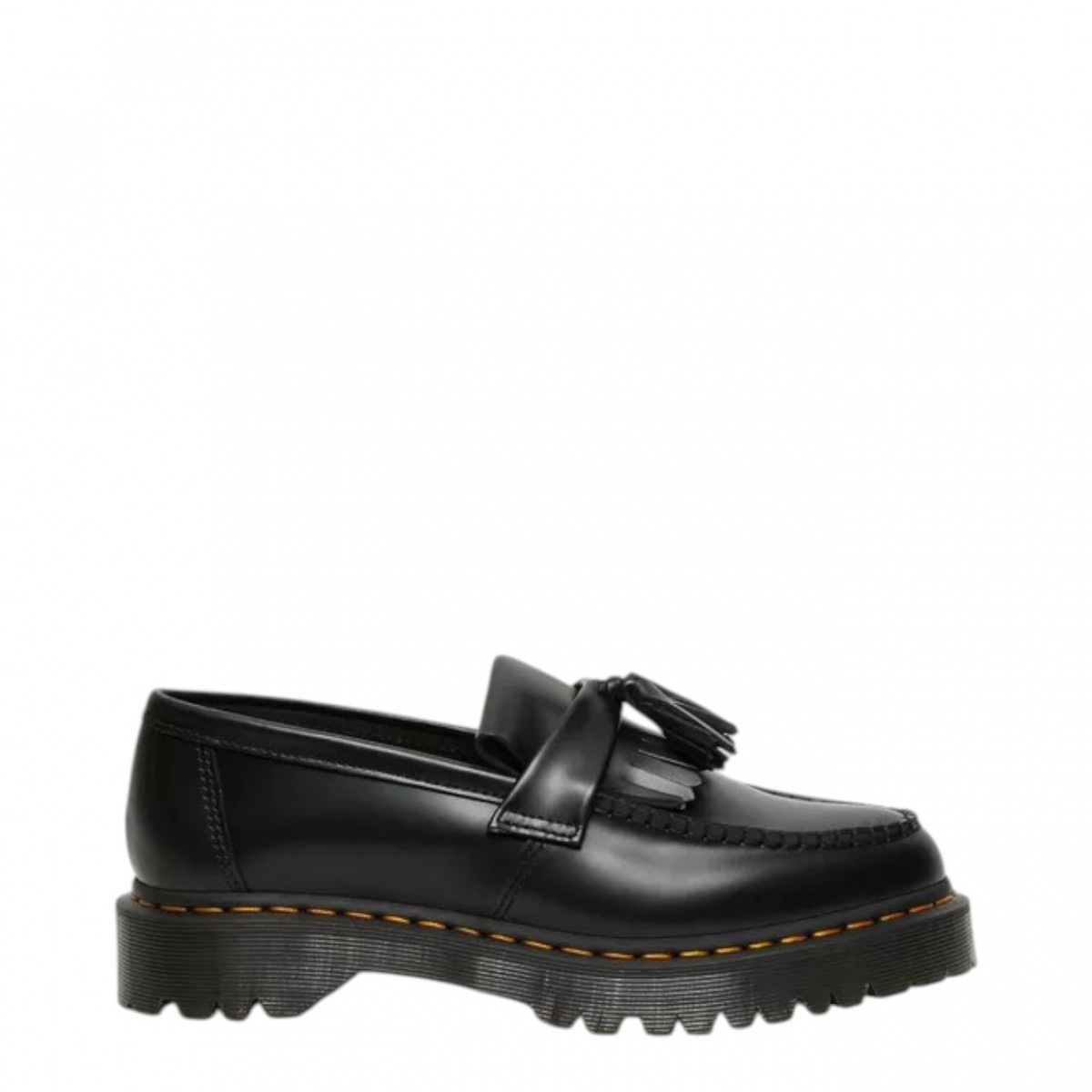Black Adrian Smooth Leather Adrian Loafers