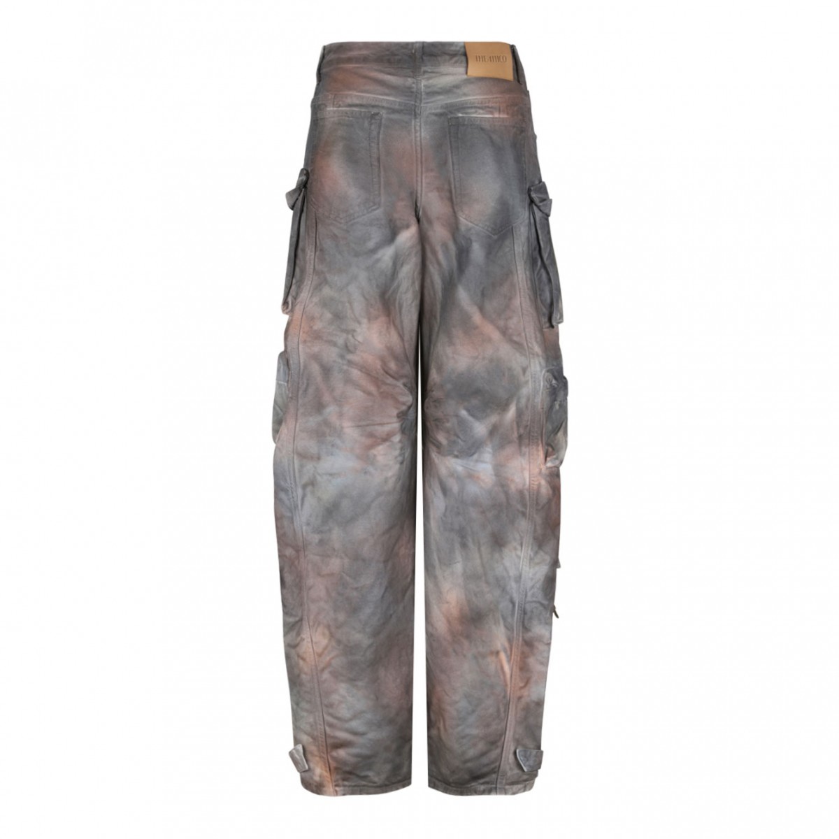Grey Rust Fern Fade Long Pants