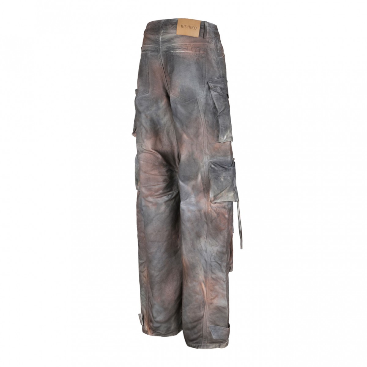Grey Rust Fern Fade Long Pants