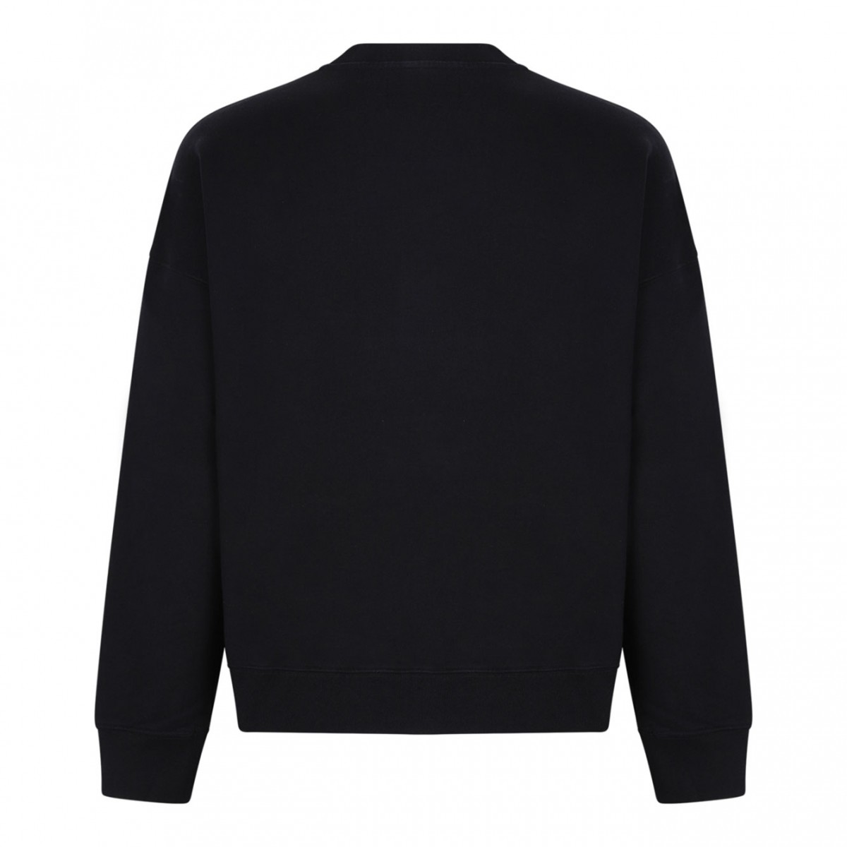 Black Logo Stamp Sweatshirt