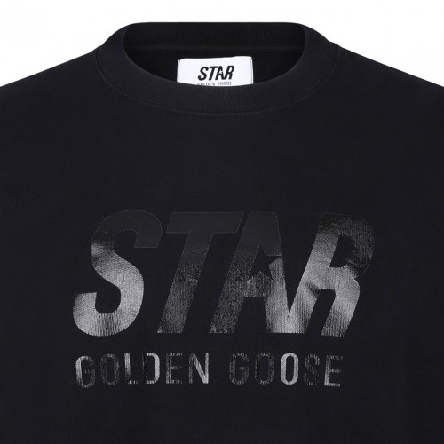 Black Logo Stamp Sweatshirt