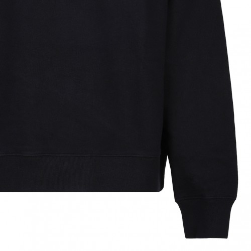 Black Logo Stamp Sweatshirt