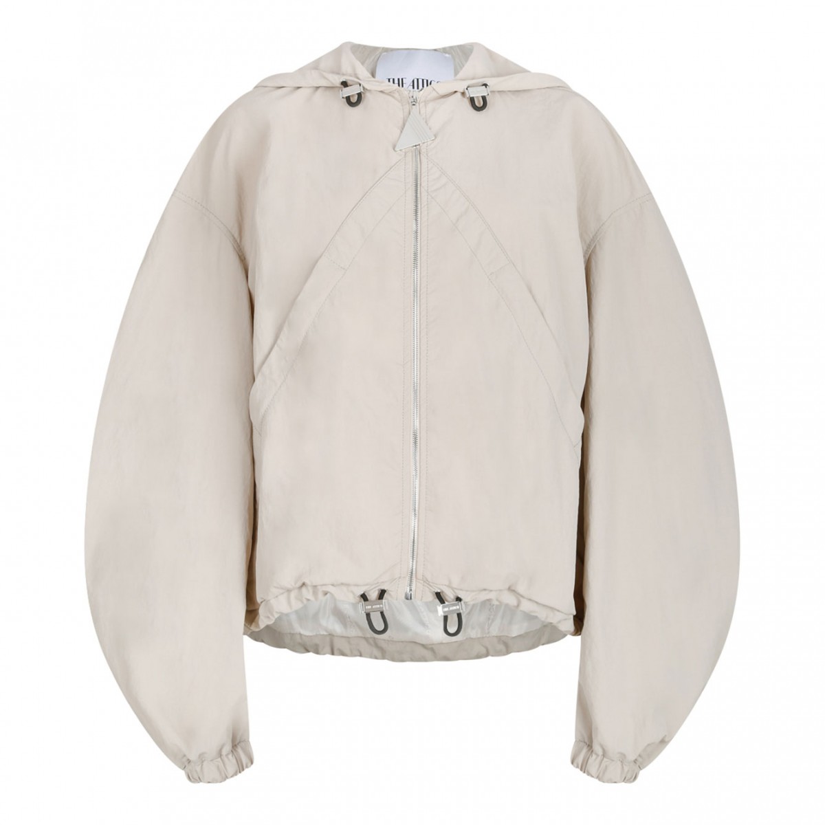 Ice Hooded Bomber Jacket