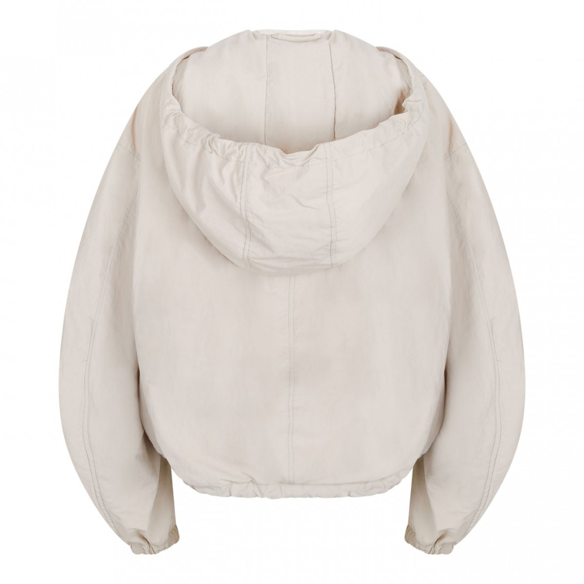 Ice Hooded Bomber Jacket