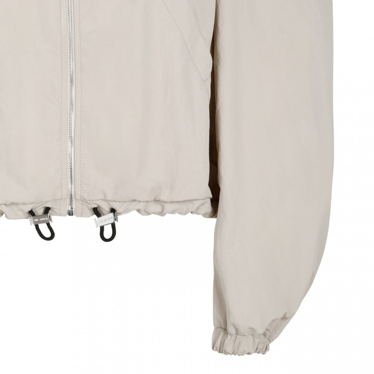 Ice Hooded Bomber Jacket