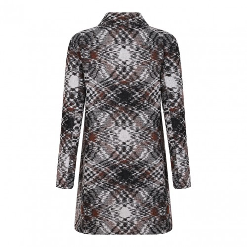 Patterned Button Coat 2