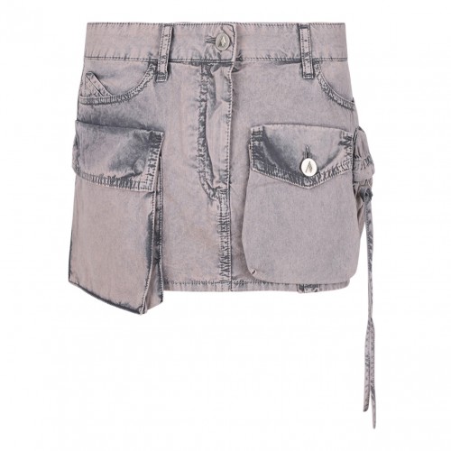 Grey Fay Mini Skirt