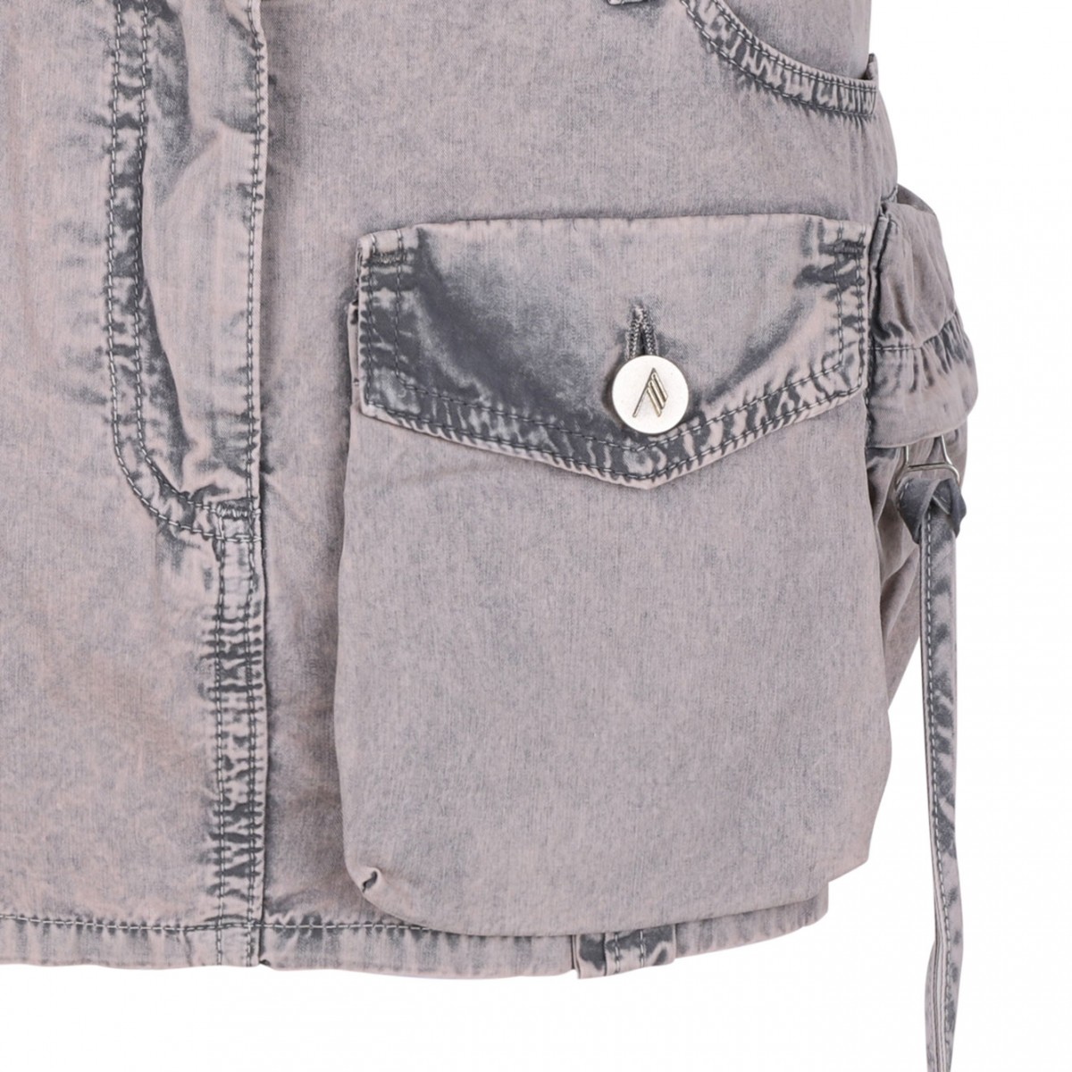 Grey Fay Mini Skirt