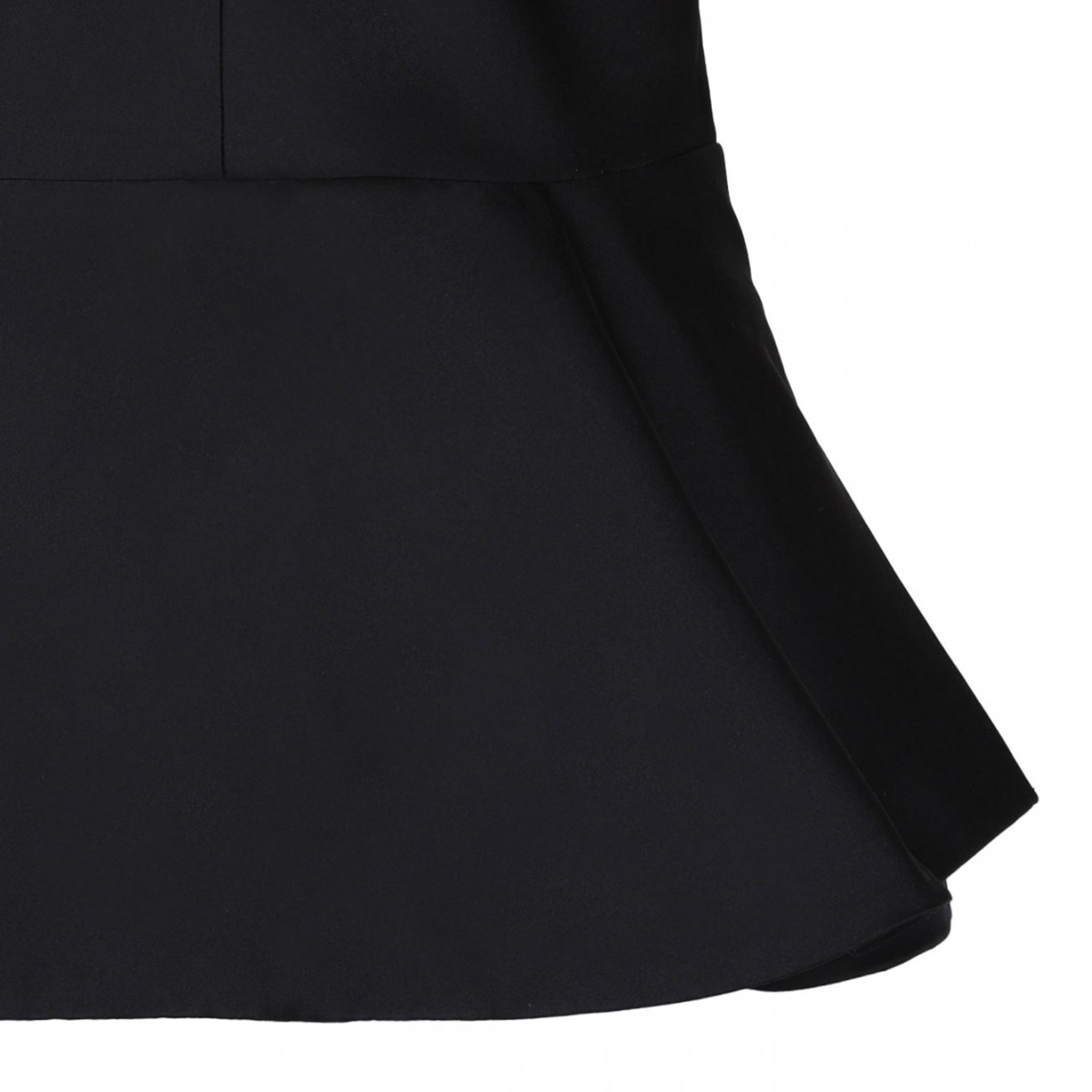 Black Strapless Corset Top