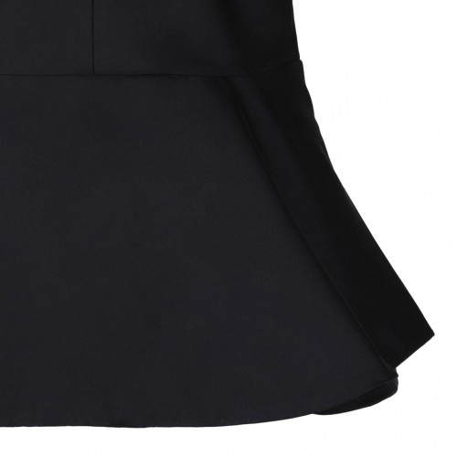 Black Strapless Corset Top