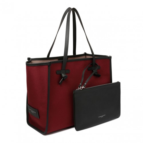 Oxblood Shopping Bag