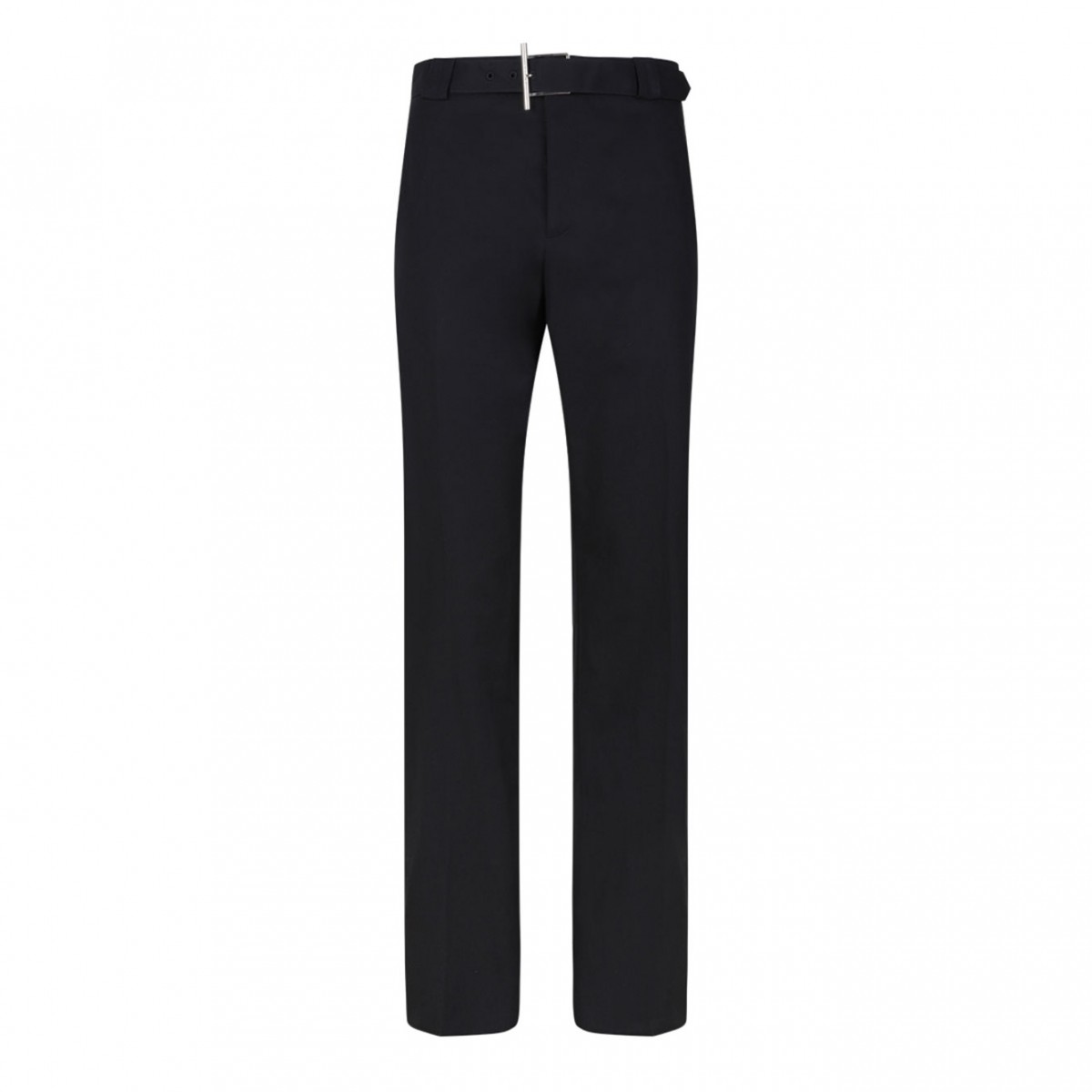 Black T-Bar Belted Pants