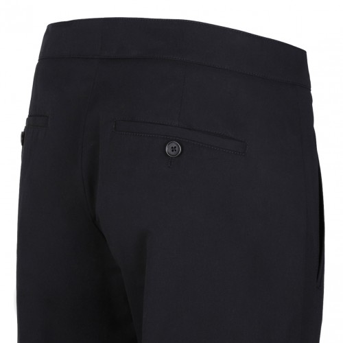 Black T-Bar Belted Pants