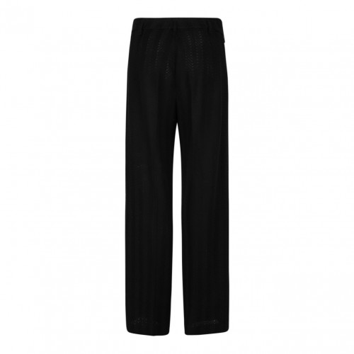 Black Classic Zigzag Trousers 2