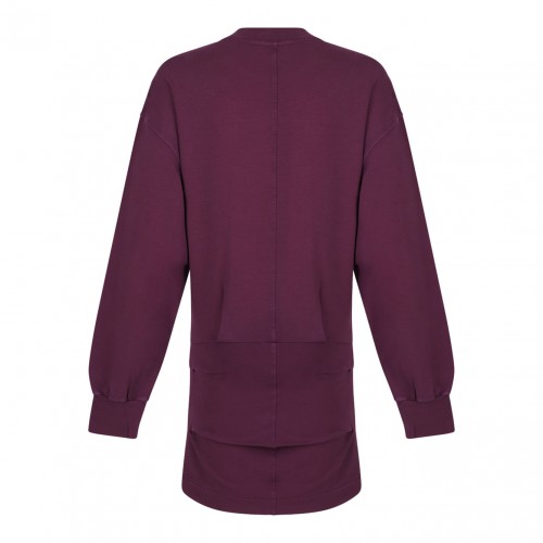 Burgundy Mini Dress 2