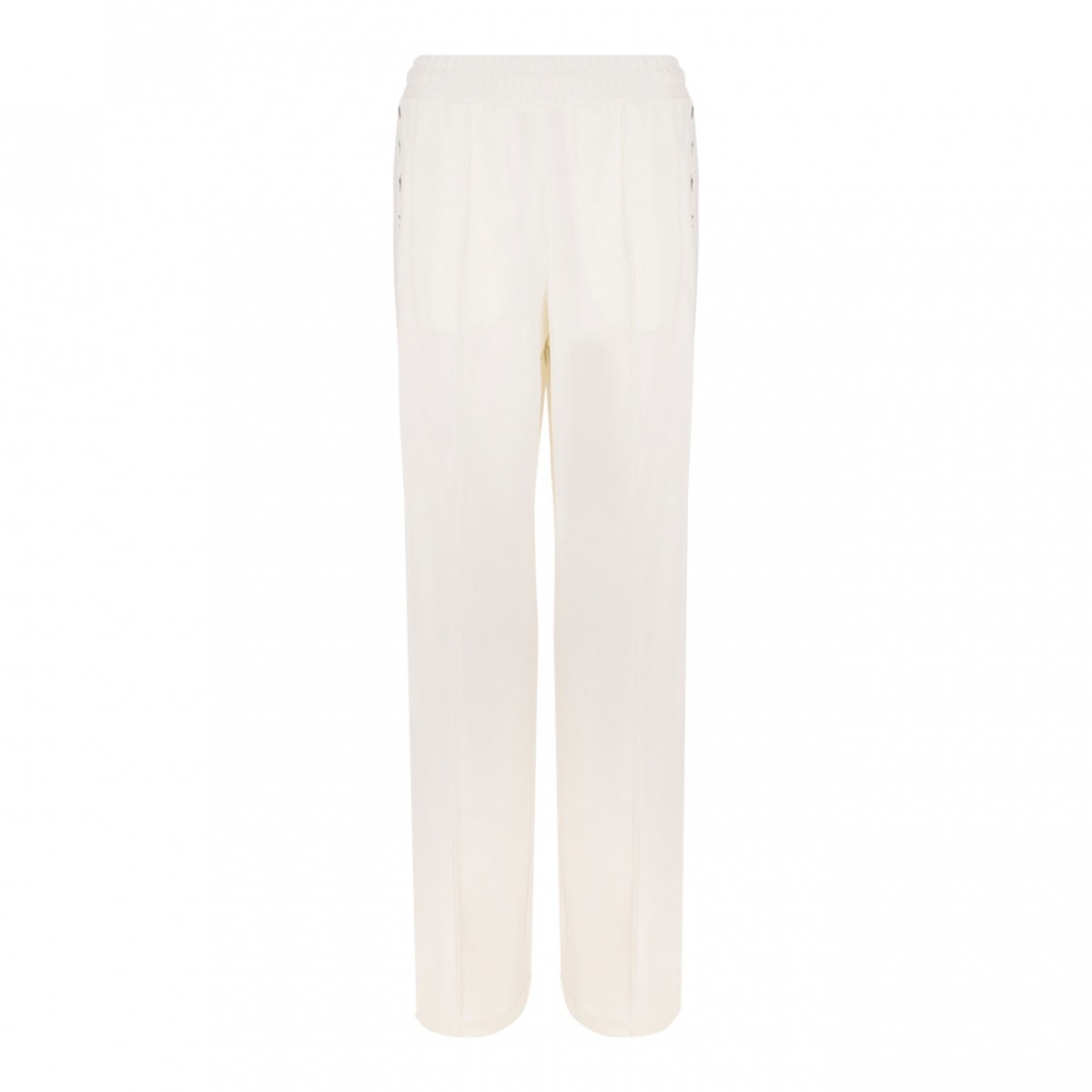 Ivory White Dorotea Star Track Pants
