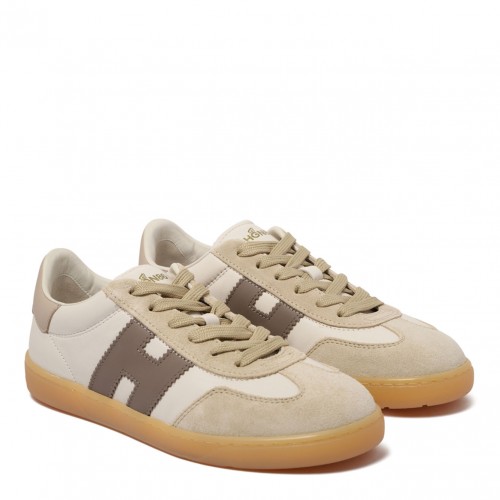 White and Multicolour Cool Panelled Sneakers 2