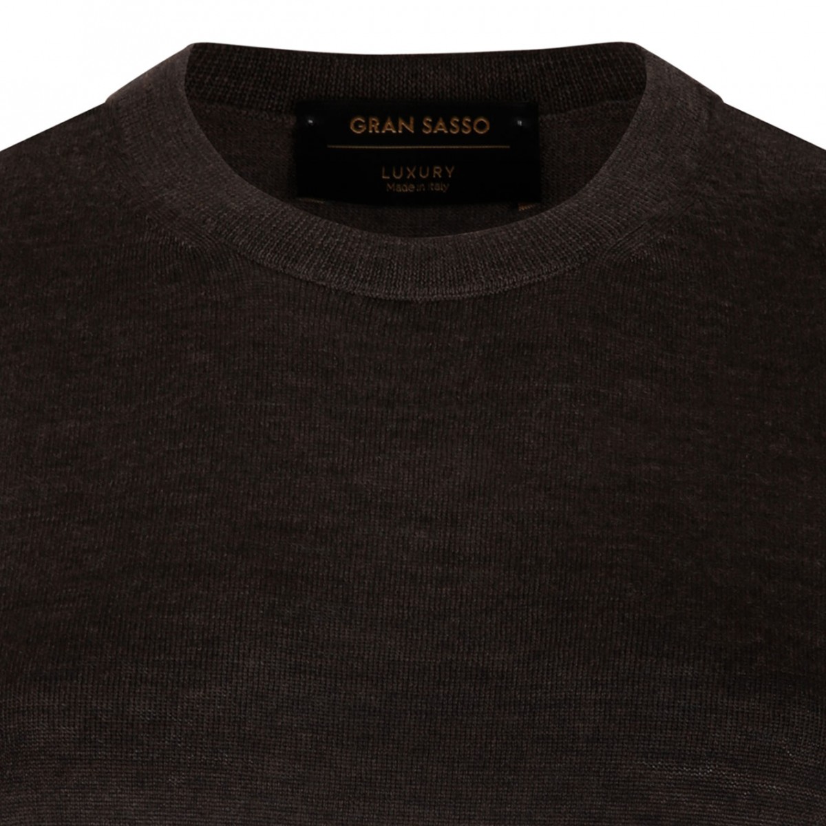 Brown Knitwear T-Shirt