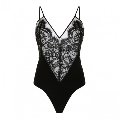 Black Lace Embellished Body