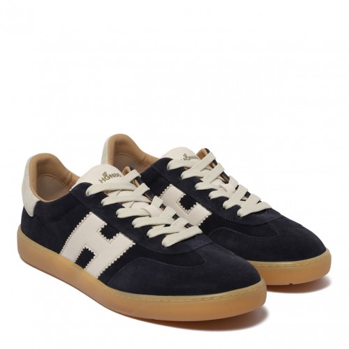 Dark Blue Cool Suede Sneakers 2