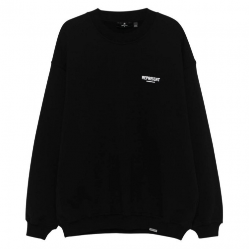 Black Logo Print Sweatshirt