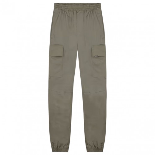 Olive Cargo Pant Cuffed