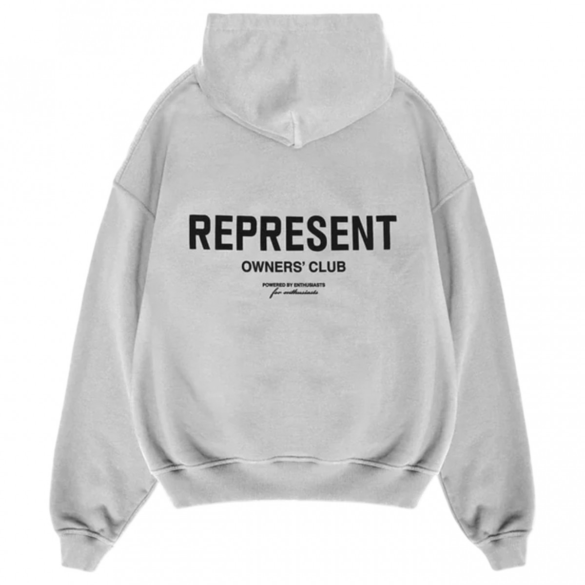 Ash Grey Owners Club Zip Hoodie