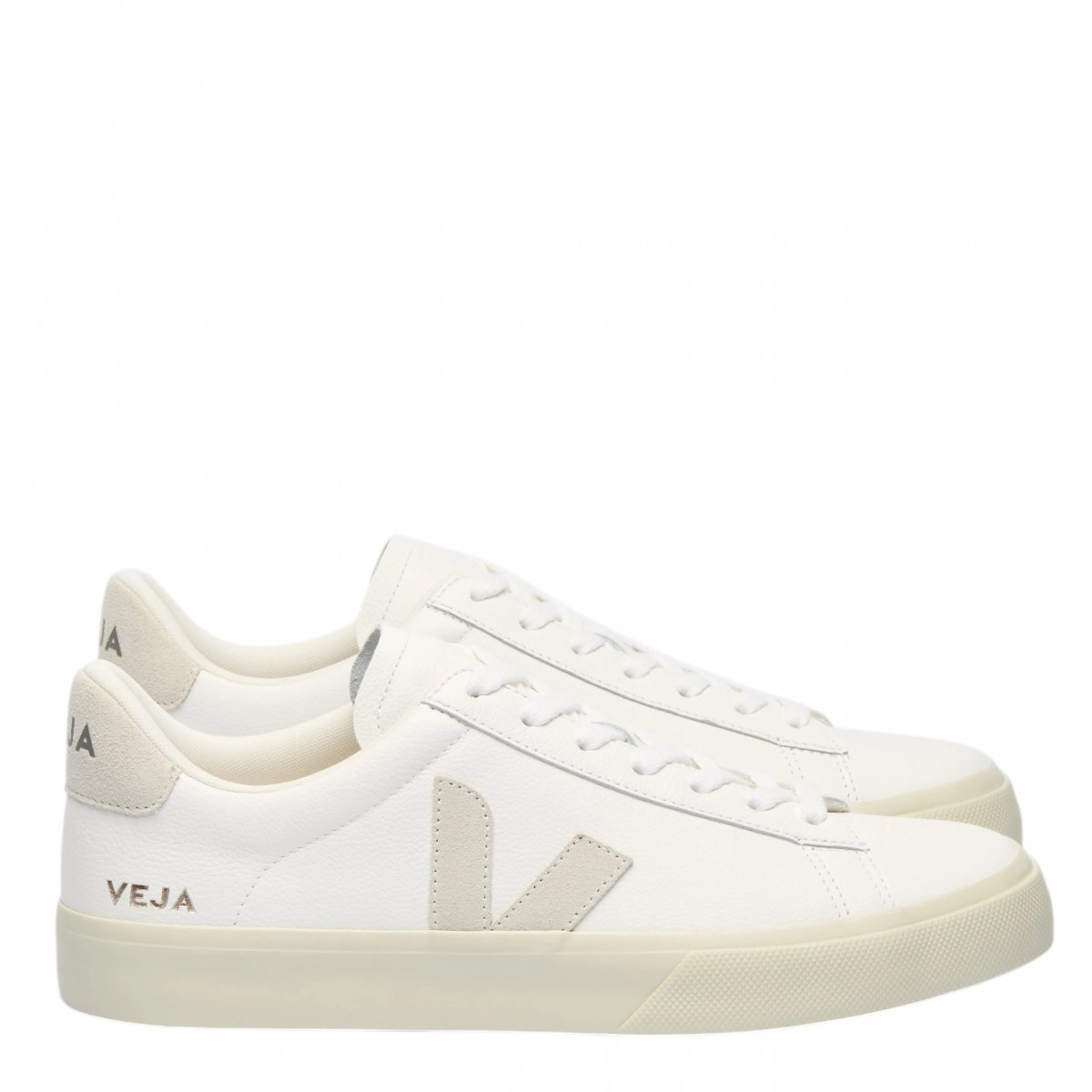 White Campo Leather Sneakers