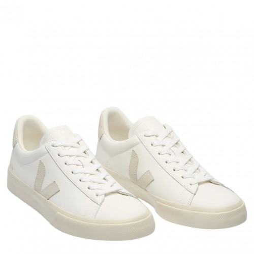 White Campo Leather Sneakers 2