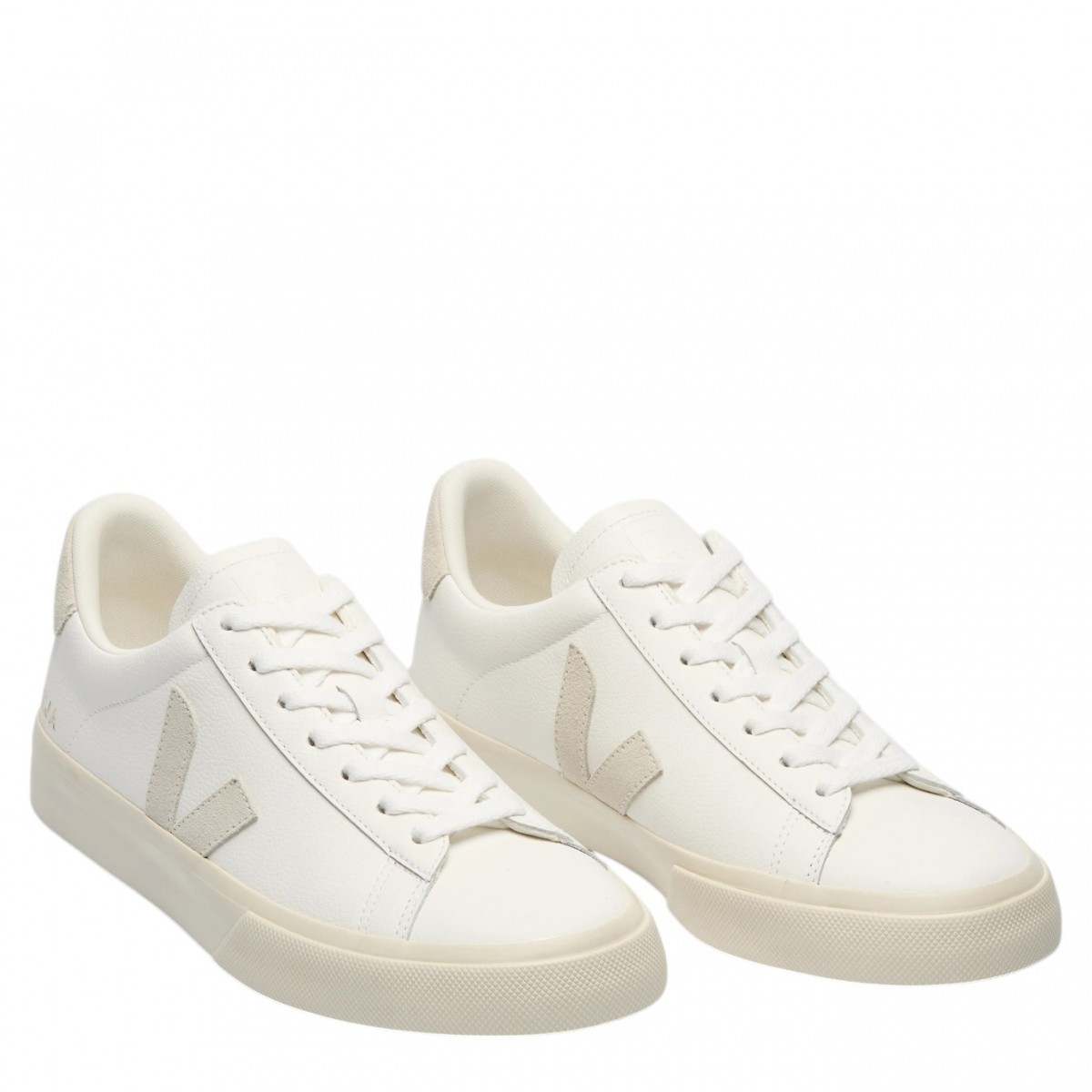 White Campo Leather Sneakers