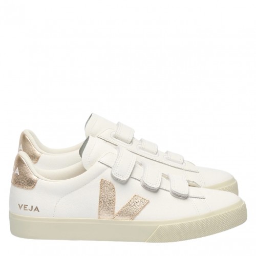 White Recife Leather Sneakers