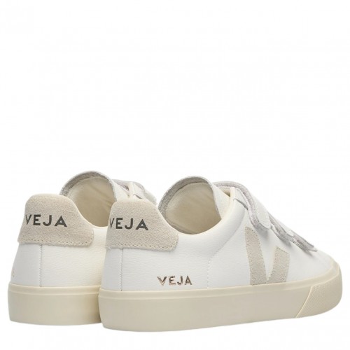 White Recife Leather Sneakers