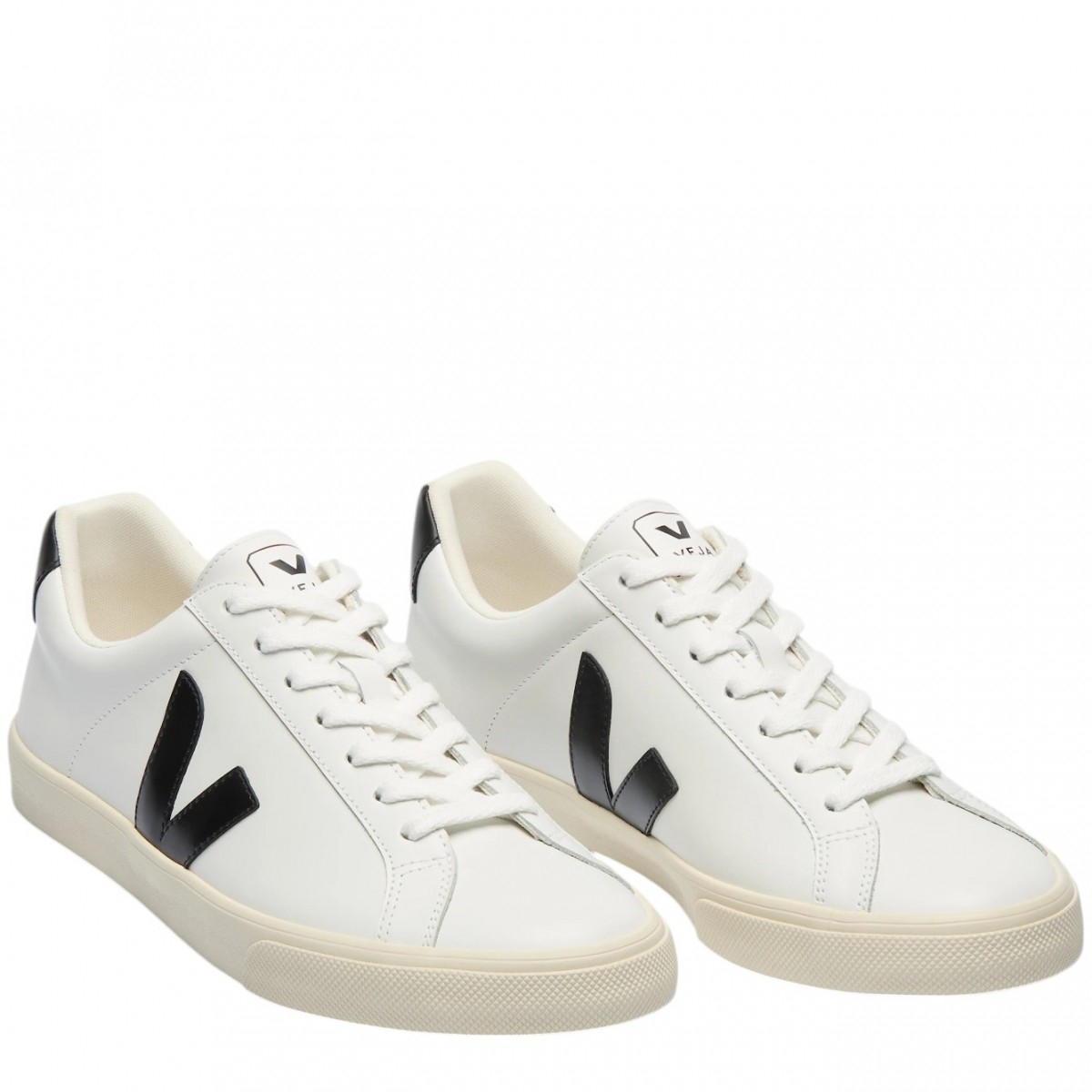 White Esplar Leather Sneakers