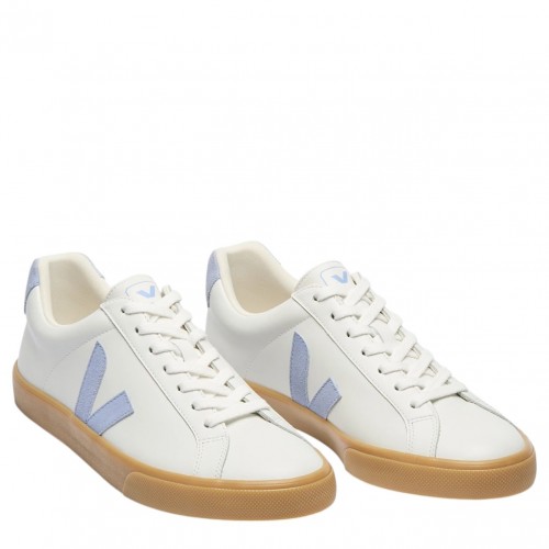 White and Olympe Esplar Leather Sneakers