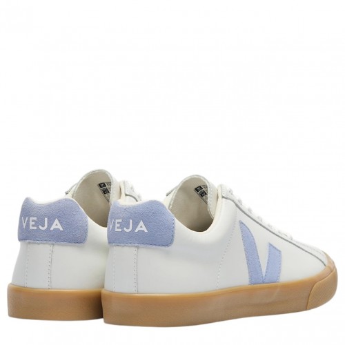 White and Olympe Esplar Leather Sneakers