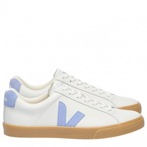 White and Olympe Esplar Leather Sneakers