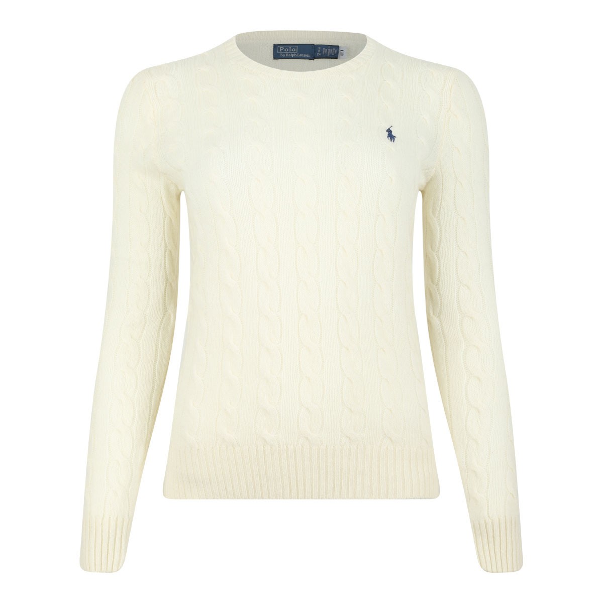Ivory White Cable Knit Jumper