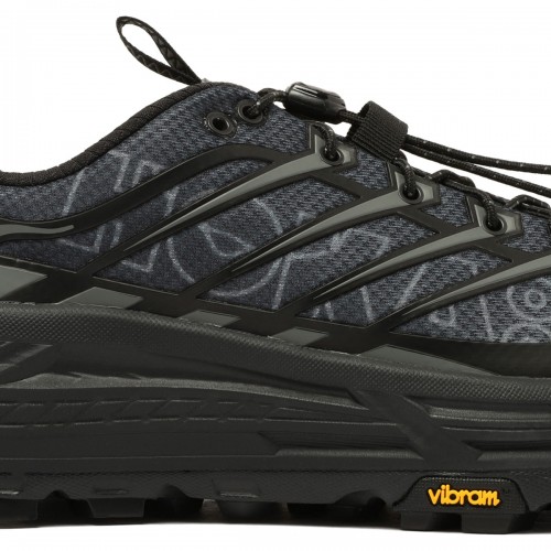 Black Mafate Three2 Logo Print Sneakers