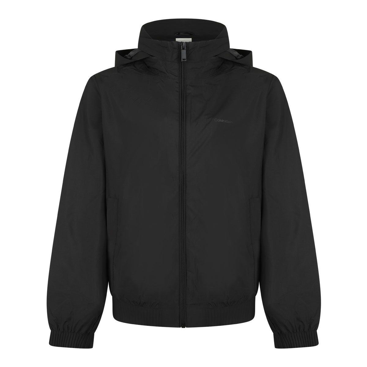 Black Windbreaker Jacket