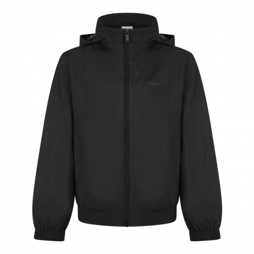 Black Windbreaker Jacket