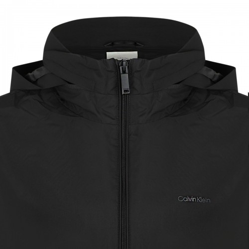 Black Windbreaker Jacket