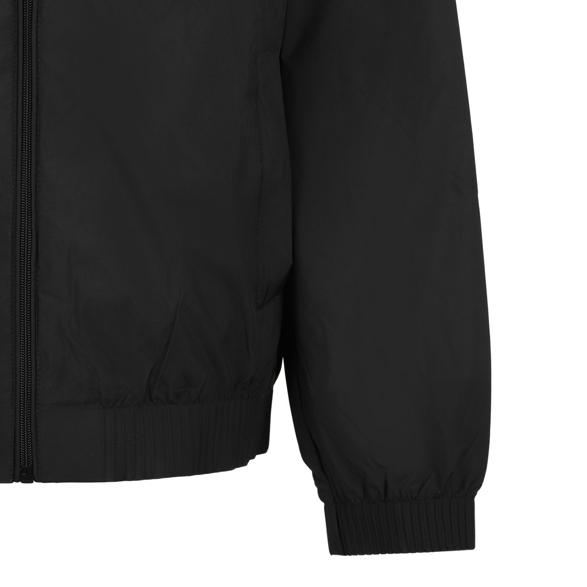 Black Windbreaker Jacket