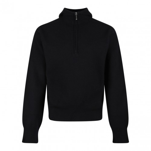Black Wool Jumper