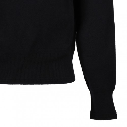 Black Wool Jumper