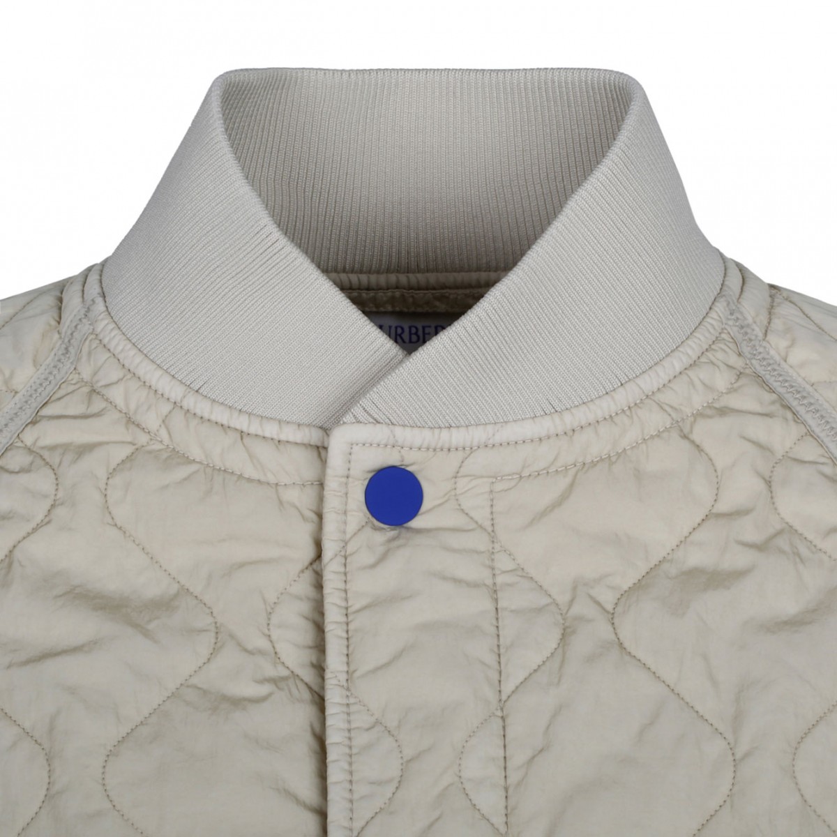 Quilted Nylon Bomber Jacket