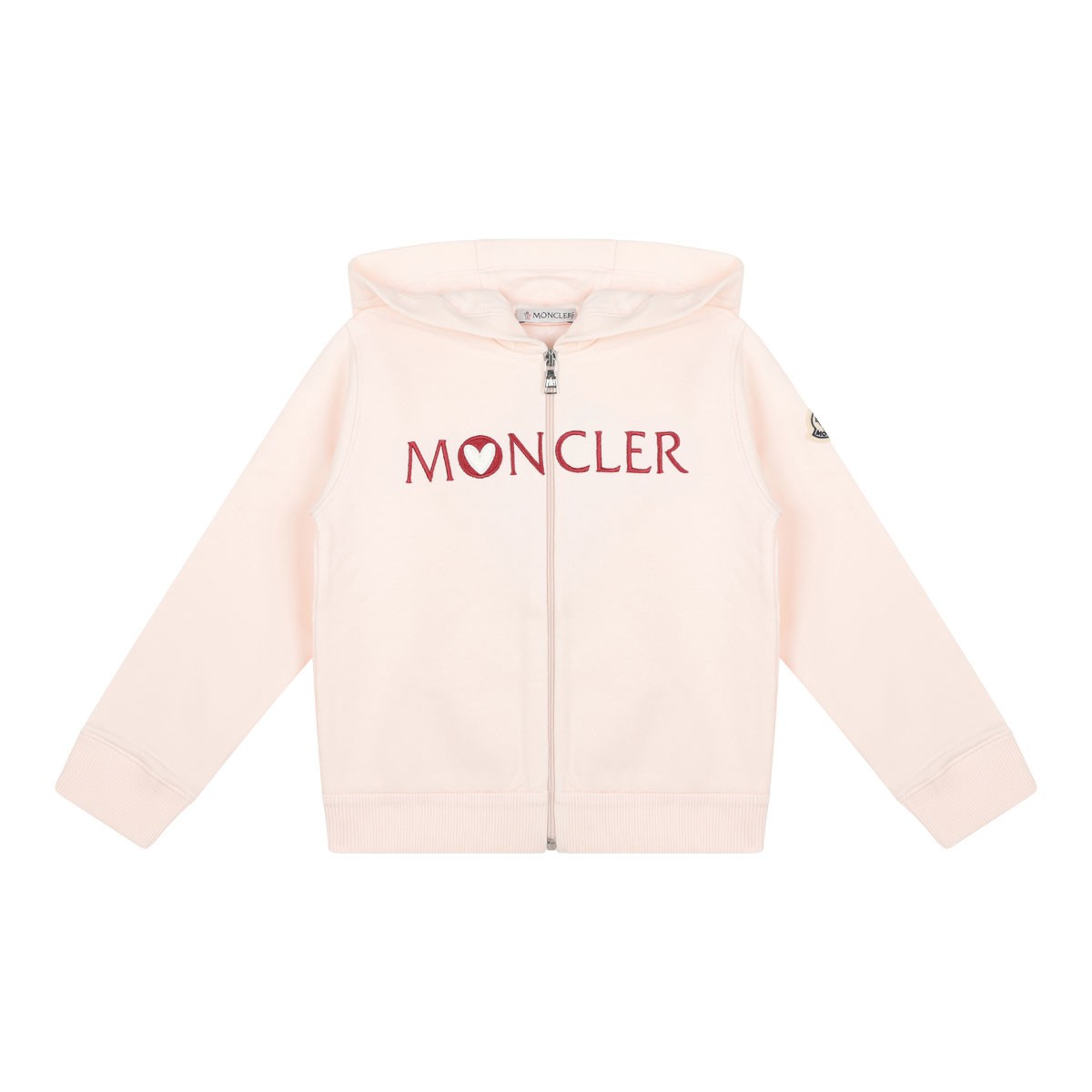 Light Pink Logo Embroidered Tracksuit Set