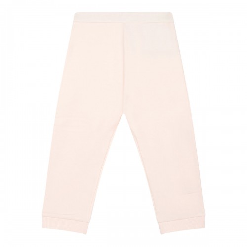 Light Pink Logo Embroidered Tracksuit Set 2