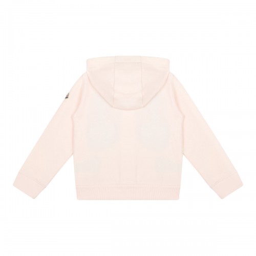 Light Pink Logo Embroidered Tracksuit Set